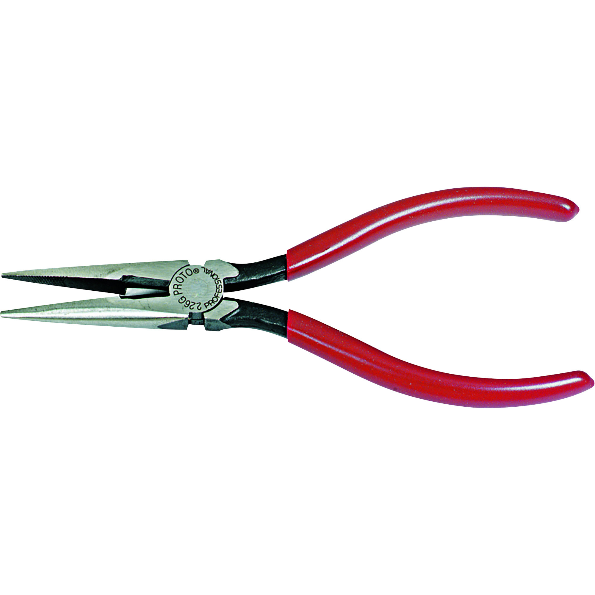 Proto Long Nose Pliers with Side Cutter, 6 5/8in., Model# J226-01G